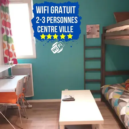 Simplicien *cosy* Plein Centre De *tv* Wifi *cafe* * Poitiers